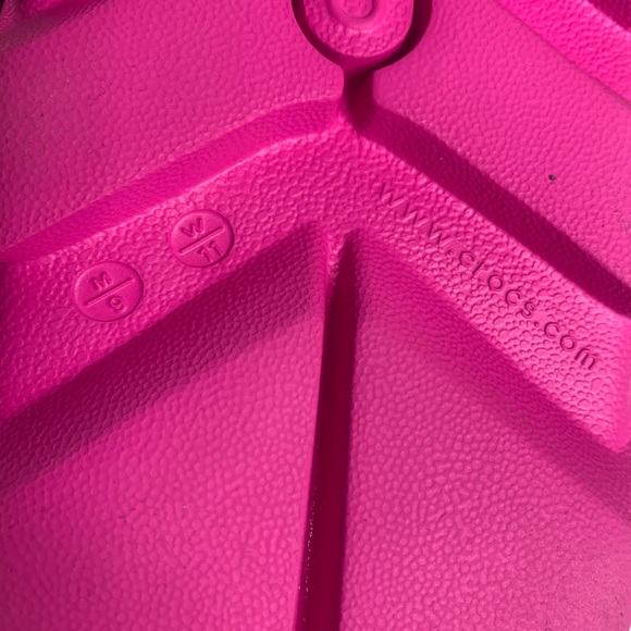 Post Malone Duet Max crocs, hot pink, limited edition, M9 W11 - Picture 3 of 6